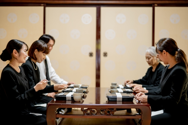 家族葬の雰囲気